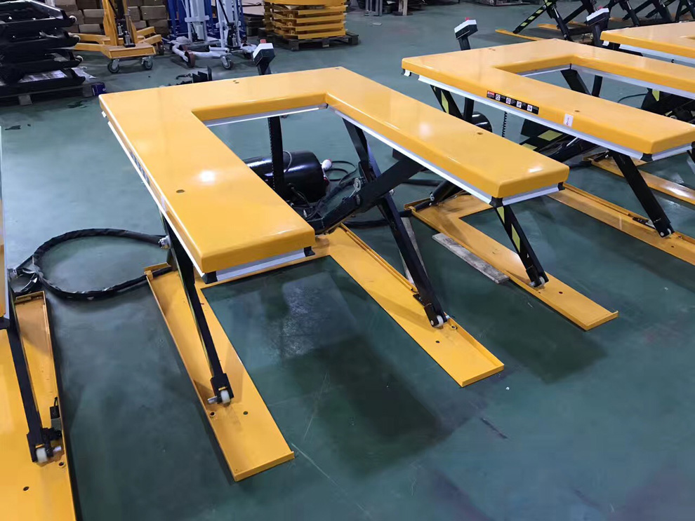 ETU U-shape electric lifting table
